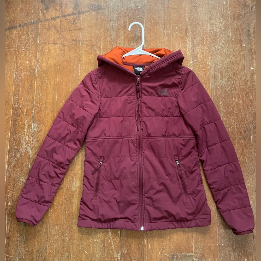 The North Face Zip-Up Puffy Hoodie, XS